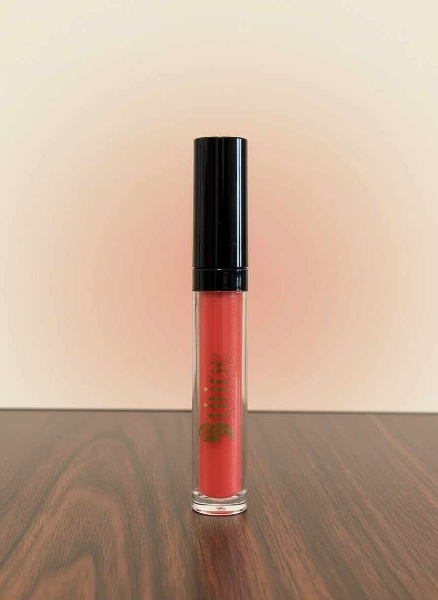 LIP GLOSS- SPARKLING CORAL 072