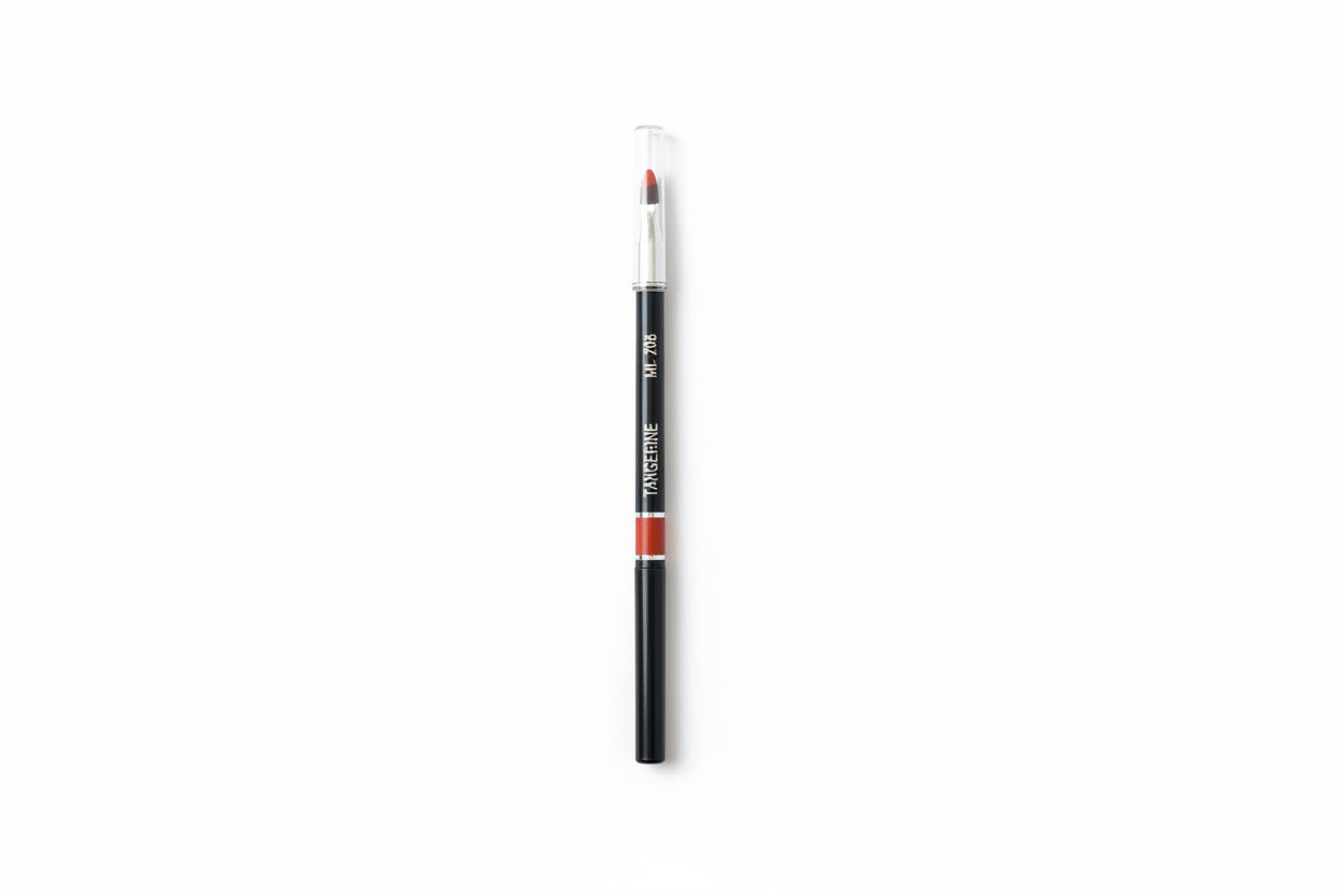 WATERPROOF RETRACTABLE LIP PENCIL - TANGERINE 208