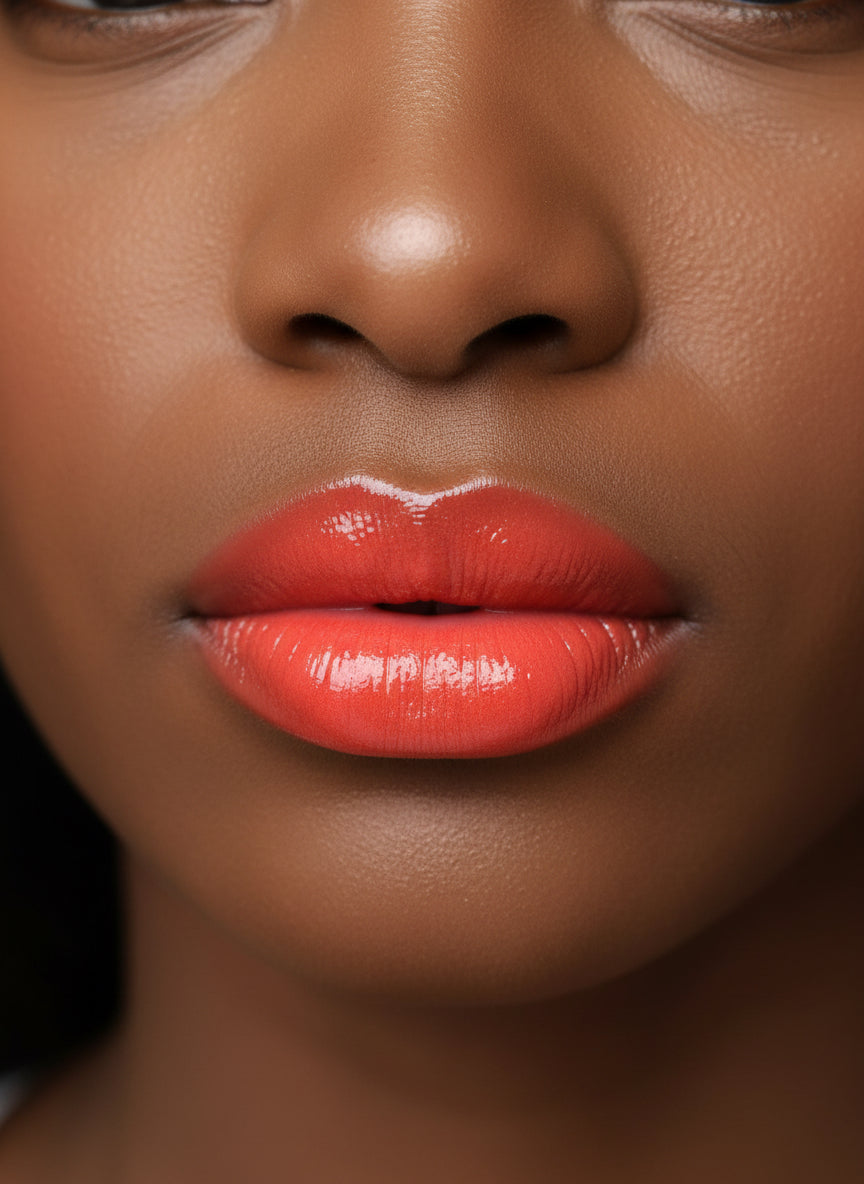 LIP GLOSS- SPARKLING CORAL 072