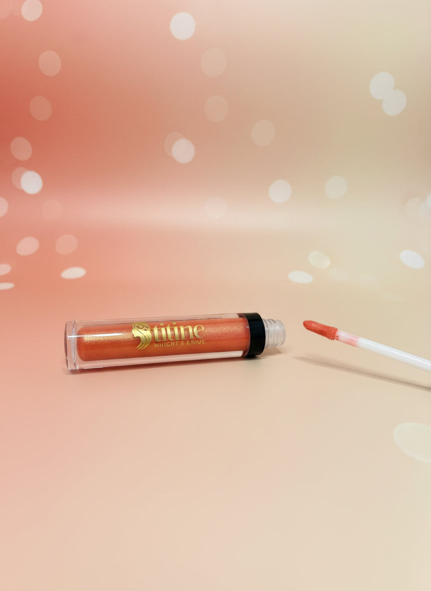 LIP GLOSS METALLIC - GOLDEN APRICOT 066