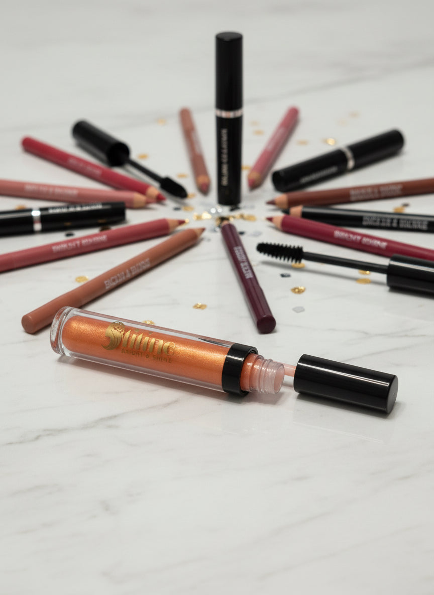 LIP GLOSS METALLIC - CORAL SHINE 026