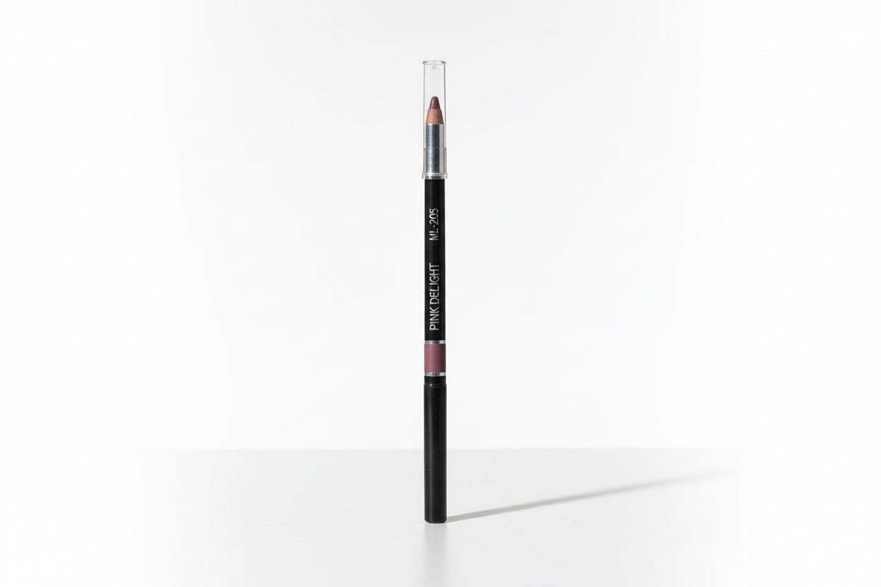 WATERPROOF RETRACTABLE LIP PENCIL - PINK DELIGHT 205