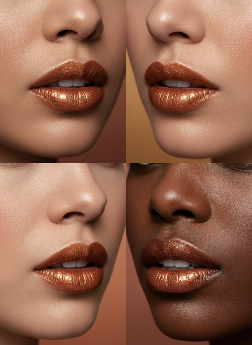 LIP GLOSS METALLIC - EXOTIC COPPER 054